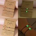 thumbnail image 3 of Pinky Promise Bracelets Friendship Couple Matching W} Bracelet Luminous NE B8X7, 3 of 9