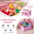 thumbnail image 6 of Harmijoy Kids Table and Chair Set, 3 in 1 Toddler Activity Table w/ Reversible Tabletop & Storage Drawers for Drawing, Reading, Crafts, Playing, 6 of 10