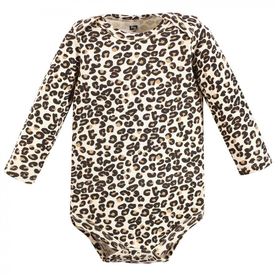 Hudson Baby Infant Girl Cotton Long-Sleeve Bodysuits, Steal Your Heart, Newborn