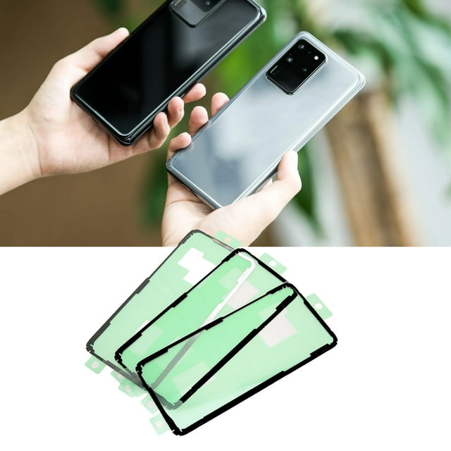 Glue de Cubierta posterior del Teléfono Móvil, La Tapa de la Batería Adhesiva de Doble Cara Probada Glue Adhesivo Adhesivo Conveniente Pado de Limpieza Con Cinta Adhesiva 3