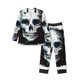 thumbnail image 1 of Fotbe Watercolor Skull Pijama de Hombre con Estampado de Manga Larga, Conjunto de 2 Piezas, Ropa de Dormir Suave y Cómoda con Bolsillos-XX-Large, 1 of 7
