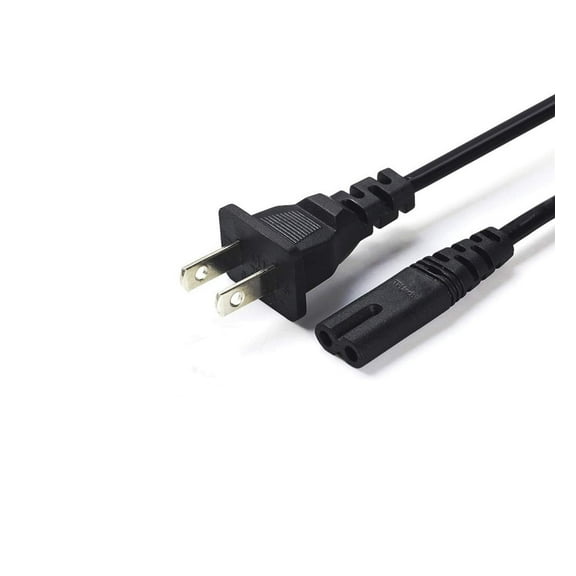 2Pcs AC Power Cord for Sony PlayStation 4 (PS4) 5.8' Long Adapter Cable(2PCS)