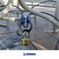 thumbnail image 6 of Brinks Flex Weave Flexible Steel 3/8in x 15ft Open Loop Cable Lock, 6 of 12