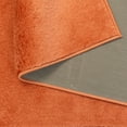 thumbnail image 3 of Custom Size Anti-Slip Machine Washable Soft Pile Burnt Orange Carpet Runner Rugs ( 25' x 26"), 3 of 4