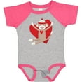 thumbnail image 3 of Inktastic Hug Sock Monkey Boys or Girls Baby Bodysuit, 3 of 5