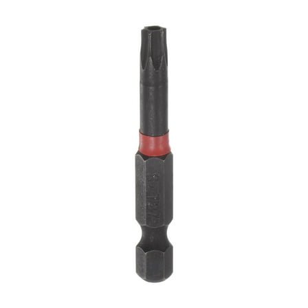 Uxcell T27 Magnetic Security Impact Torx Screwdriver Bit 1/4" Hex Shank 2" Length