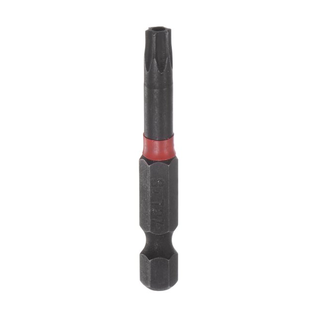 Unique Bargains T27 Magnetic Security Impact Torx Screwdriver Bit 1/4' Hex Shank 2' Length