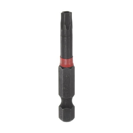 

Uxcell T27 Magnetic Security Impact Torx Screwdriver Bit 1/4 Hex Shank 2 Length