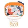 thumbnail image 1 of Mini aro de baloncesto de dinosaurio, mini aro de baloncesto de dinosaurio, aro de baloncesto plegable con marcador electrónico, aro de baloncesto interior para que los niños logren más, 1 of 9