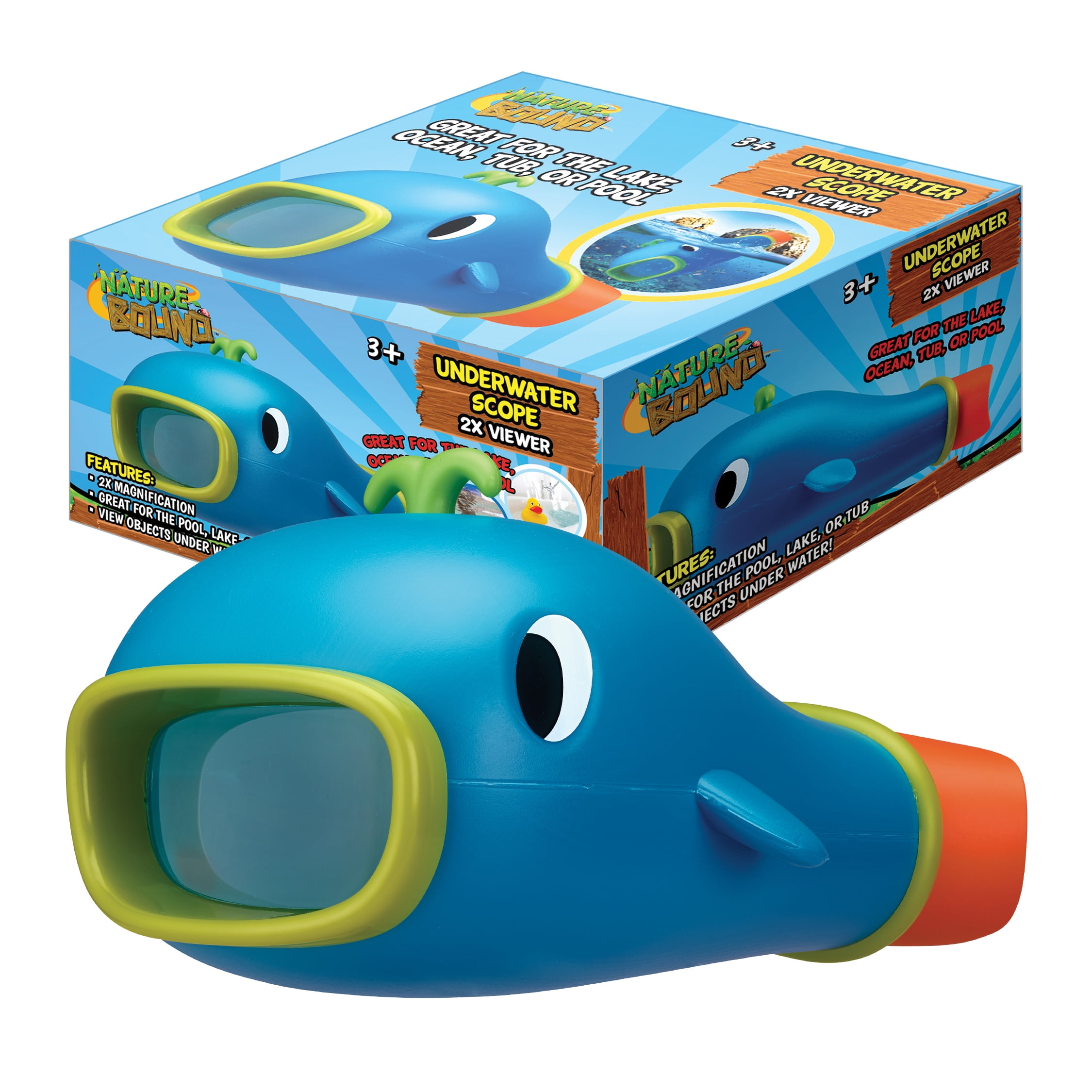 Nature Bound Underwater Scope Aqua Viewer Water Toy w/ 2X Marine
