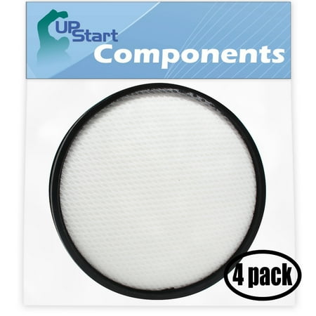 4-Pack Replacement for Hoover UH70406PC Vacuum Primary Filter - Compatible with Hoover Windtunnel 303903001 Primary Filter