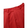 thumbnail image 4 of Lamuusaa Womenacute;s Spring Summer Long A-line Skirt  High Waist Streetwear Skirt with Pockets, 4 of 7