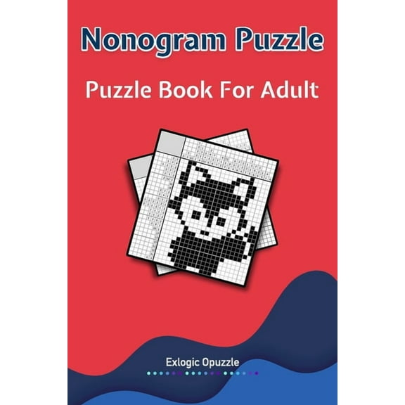 Nonograms Puzzles book for adults: Tricky Logic Japanese Puzzles for Adults, (Paperback)