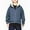 Blue, variant on Hoodie for Child Boys Girls Size 8 Sherpa Fleece Lined Zip Hoodie Sweatshirt Fashion Winter Spring Jacket Fluffy School Uniform Sweater Gray 9-10 Years