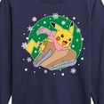 thumbnail image 3 of Pokémon - Pikachu Sled - Youth Long Sleeve Graphic T-Shirt, 3 of 5