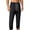Black, variant on Men's Vent Stretch Fishing Pants, Quick Dry Lightweight Casual Hiking Travel Pants, Breathable Straight-Fit Cooling Work Pants Big & Tall Size M-4XL Gray-A