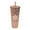 C, variant on 24OZ Double Wall Studded Tumbler, Electroplated Cup with Straw, Iridescent Diamond Pattern Reusable Water Bottle for Iced Coffee & Drinks