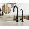 thumbnail image 5 of Moen 7664BL Sleek Single Handle Pull Down Bar Faucet - Matte Black, 5 of 7