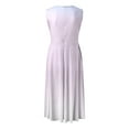thumbnail image 5 of Summer Dresses for Women 2026 Sparkly Sequin Gradient Color Sleeveless Deep V Neck Flowy Maxi Dress Wedding Guest Dress, 5 of 5