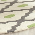 thumbnail image 4 of SAFAVIEH Chatham Wystan Geometric Diamonds Wool Area Rug, Dark Grey/Ivory, 8' x 10', 4 of 8
