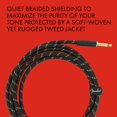 thumbnail image 4 of Fender 10-Foot Deluxe Instrument Cable, Straight-Straight - Tweed, 4 of 9