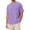 Purple, variant on Mens T Shirts Big and Tall Short/long Sleeve Big and Tall Casual Streetwear Fashion Gradient Boat Neck Casual Vacation Basic Shirts