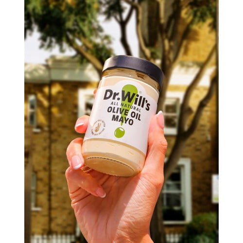 Dr Will's All Natural Olive Oil Mayonnaise 175g, British Import (Pack of 2)