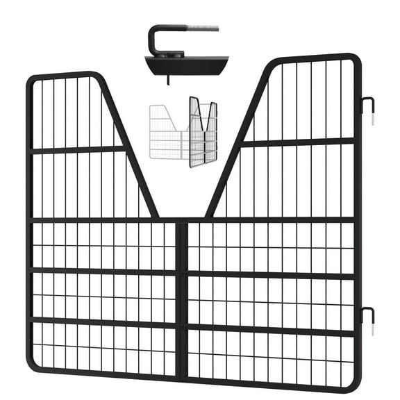 Livestock Stall Gate, 52x42 Inch Size, Yoke Design Security, Horse Stall Gate, Horse Stall Guard, Dedicated to Exit, Standard Stall, Wash Rack