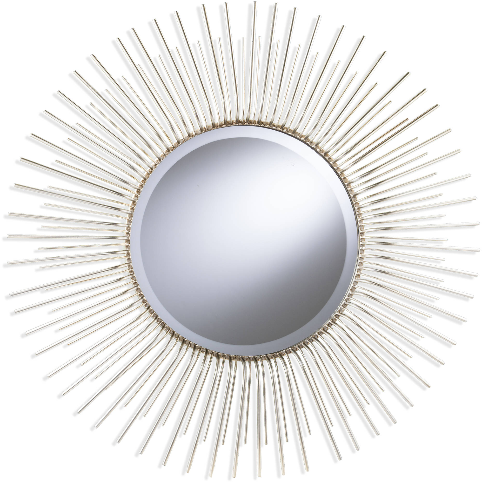 Southern Enterprises Toussai Round Oversized Sunburst Wall Mirror, Champagne Gold - image 5 of 6