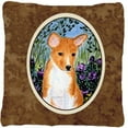 thumbnail image 1 of Carolines Treasures SS8108PW1414 Basenji Indoor & Outdoor Fabric Decorative Pillow, 1 of 4