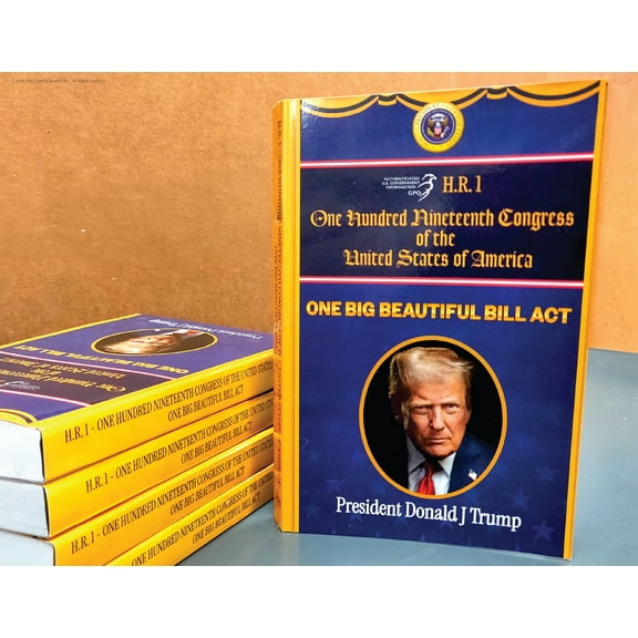 The One Big Beautiful Bill Act Commemorative Book