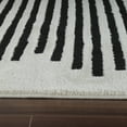 thumbnail image 6 of Rug Branch Domus Abstract Indoor Area Rug, Cream Black - 6'x9', 6 of 8