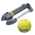 thumbnail image 1 of 20 Hole Garden Sprinkler, Metal Base Lawn Rotating Oscillating Sprinkler Spray Angle Rectangular Lawn Bar Sprinkler for Larges Surfaces, 1 of 9