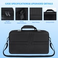 thumbnail image 4 of Compatible with PlayStation 5 Pro Gaming Console Protective Storage Case with Shoulder Strap, Large Capacity Organizer for Travel Accessories, 4 of 6