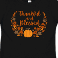 thumbnail image 4 of Inktastic Thankful and Blessed Pumpkin and Fall Leaves Boys or Girls Toddler T-Shirt, 4 of 5
