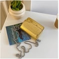 thumbnail image 6 of SPEKSEE Women’s Silver Mini Crossbody Purse, Chic Small PU Leather Evening Clutch Handbag, Elegant Purse for Night Events, 6 of 14
