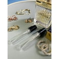 thumbnail image 4 of ZbFwmx mini perfume travel refillable bottle cologne sample pocket small empty glass spray bottles travel size perfume atomizer vintage perfume bottle (50pack-2.5ml), 4 of 9