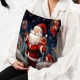 thumbnail image 6 of Santa Claus Luxurious Velvet Decorative Pillows Covers - Set of 2 Throw Pillow Covers for Chair, Unique Patterns, 16x16, 18x18, 20x20 Inches for Any Occasion, 6 of 6