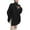 Black jacket for women, variant on Usmixi Winter Womens Sweater Coat Knit Sweater Coat for Women Winter Cozy Soft Knitted Turtleneck Outerwear Casual Solid Long Sleeve Zip up Oversized Sweater Cardigan