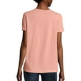 thumbnail image 3 of Hanes Women's Relaxed Fit Authentic ComfortSoft Crewneck T-Shirt, 3 of 5