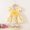 Yellow, variant on RTKFRFLM Toddler Girls Casual Dresses Summer Heart Print Short Sleeve Princess Dress With Back Bow Casual Sleeveless Party Wear Girl Beach Sundress Dresses,Size 2-3 Years