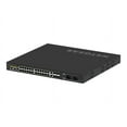 thumbnail image 2 of NETGEAR AV Line M4250-26G4F-PoE++ - Switch - L3 - managed - 24 x 10/100/1000 (PoE++) + 2 x 10/100/1000 + 4 x 1000Base-X SFP - side to side airflow - rack-mountable - PoE++ (1440 W), 2 of 2