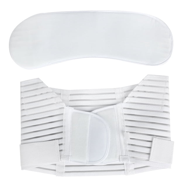 Elastic Adjustable Pregnant Woman Maternity Belt Breathable Abdominal Binder Back Support(M),
