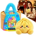 thumbnail image 2 of Rainbow, Cute Dumpling Plush Soft Stuffed Bun Toy, Kawaii Food Plush Collectible Gift, Sensory Stress Relief Gift for Kids and Adults, 2 of 6