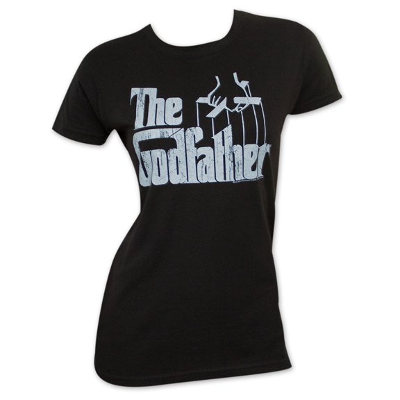 The Godfather Logo Ladies T-Shirt-X-Large