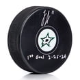 thumbnail image 1 of Logan Stankoven Dallas Hockey Signé & Daté 1er But, 1 of 2