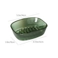 thumbnail image 3 of Tilt Soap Dish, Easy Clean Soap Holder with Drainage for Shower, Bathroom, and Kitchen Sink, Plastic Soap Storage Rack to Keep Soap Dry and Hygienic, 3 of 6