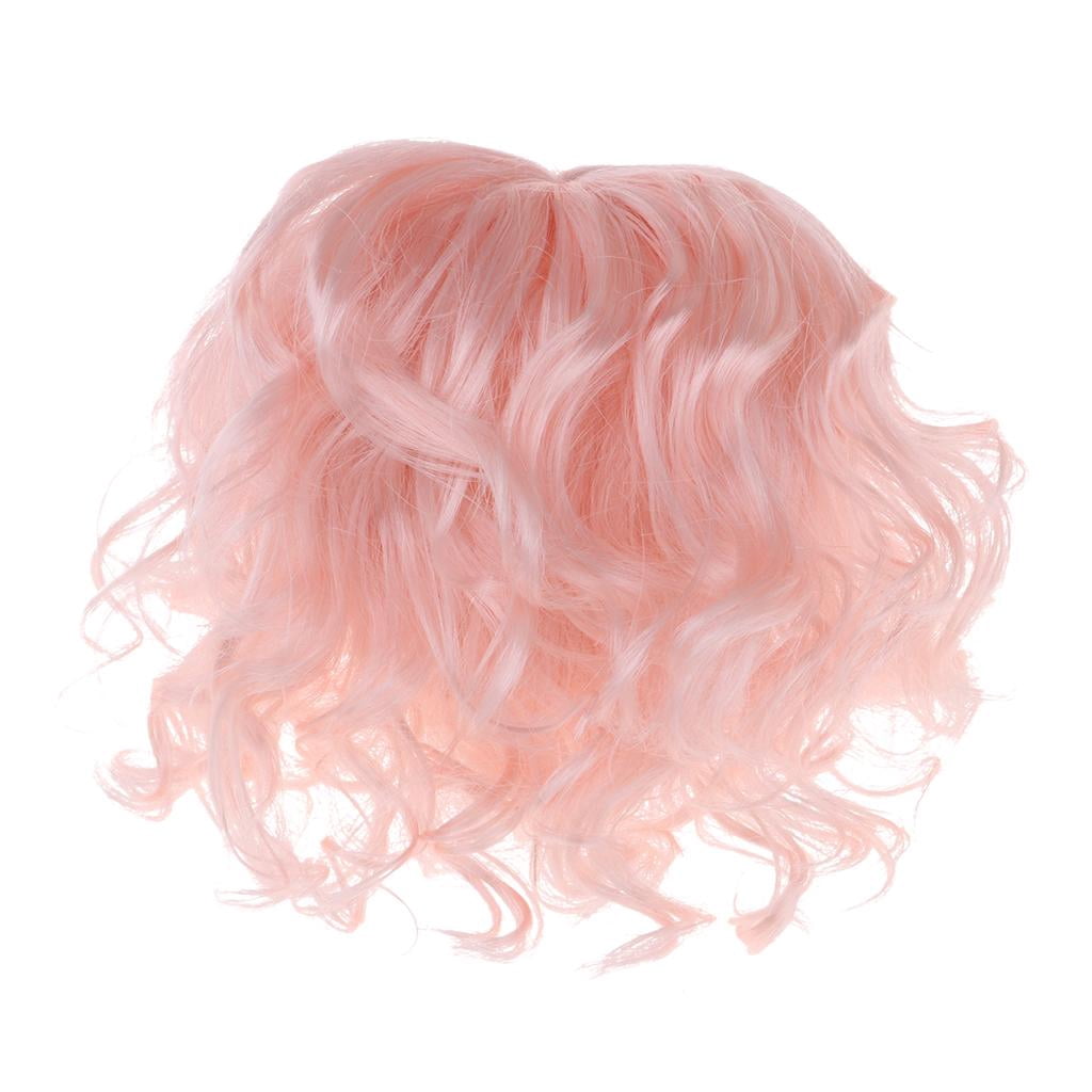 Sweet DIY Curly Hair Neat Bangs Hairstyles For 1 4 Doll Fairy Dress Up