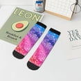 thumbnail image 7 of Rocae Rainbow Glitter Cute for Premium Adult Socks,Comfortable, Breathable, and Durable Socks, Perfect for Everyday Wear, 7 of 7