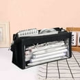 thumbnail image 3 of Zmeidao Clear Pencil Case Large Capacity Pen Bag Desk Organizer Storage Simple Stationery Bag Cosmetic Bag for Travel Office Adult, 3 of 5